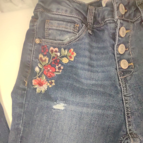 Embroidered Jeggings  12 - Picture 3 of 11